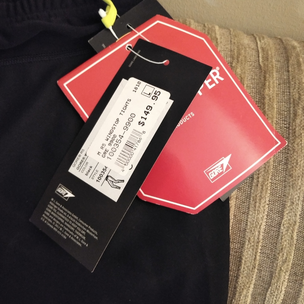 GORE Windstopper Running Tights *Brand New*